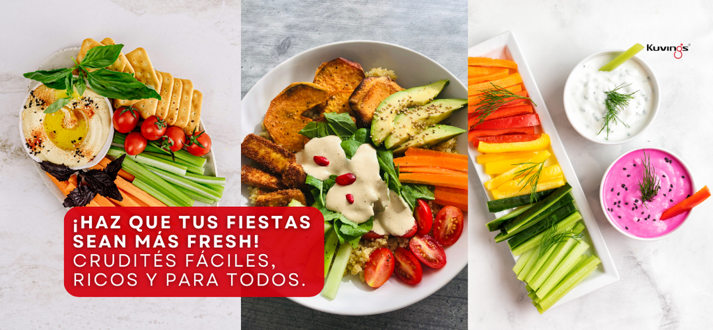 ¿Crudités en tu Fiesta? Descubre Qué Son y Cómo Hacerlos Como un Pro